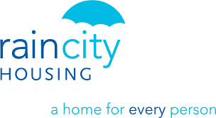 Logotipo de la Sociedad de Vivienda y Apoyo RainCity